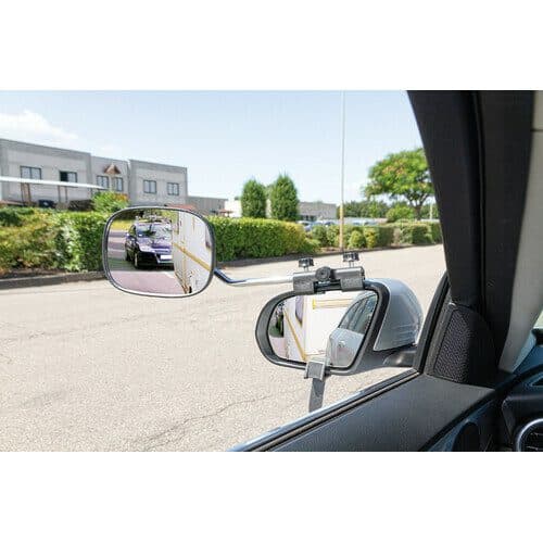 Zrcátko caravan jednoramenné konvexní 18x13 cm LAMPA - náhled 3