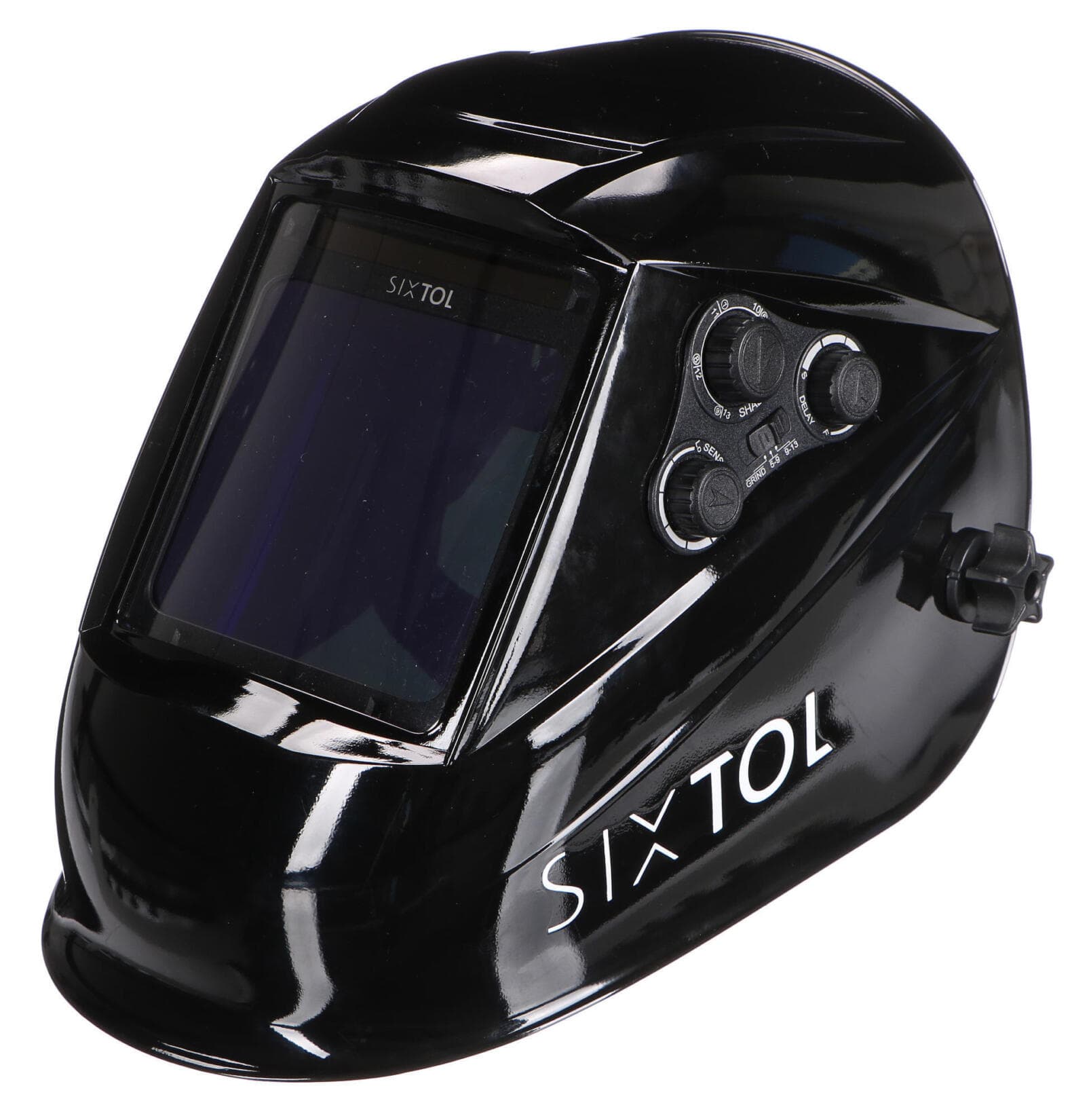 Svářecí kukla samostmívací WELDING MASK PRO VIEW, černá SIXTOL - náhled 3