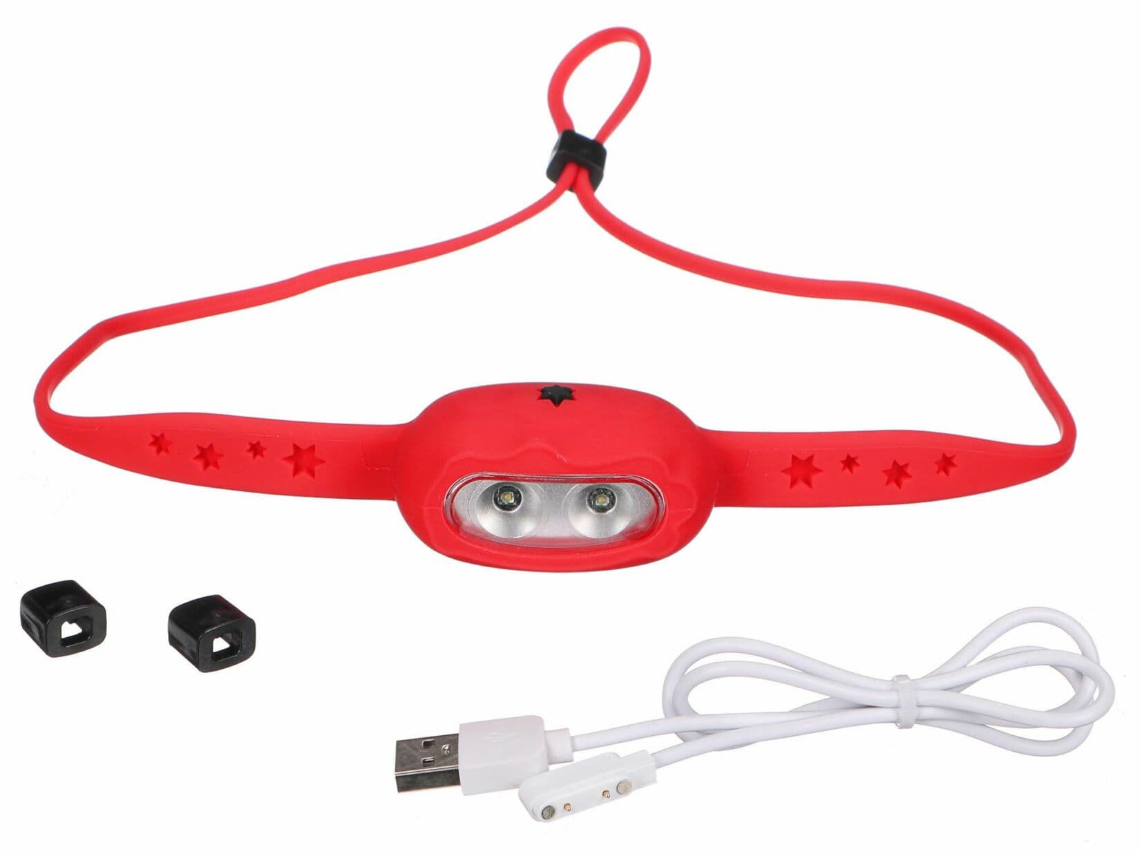 Čelovka s gumovým páskem HEADLAMP STAR, 120 lm, LED, USB SIXTOL - náhled 3