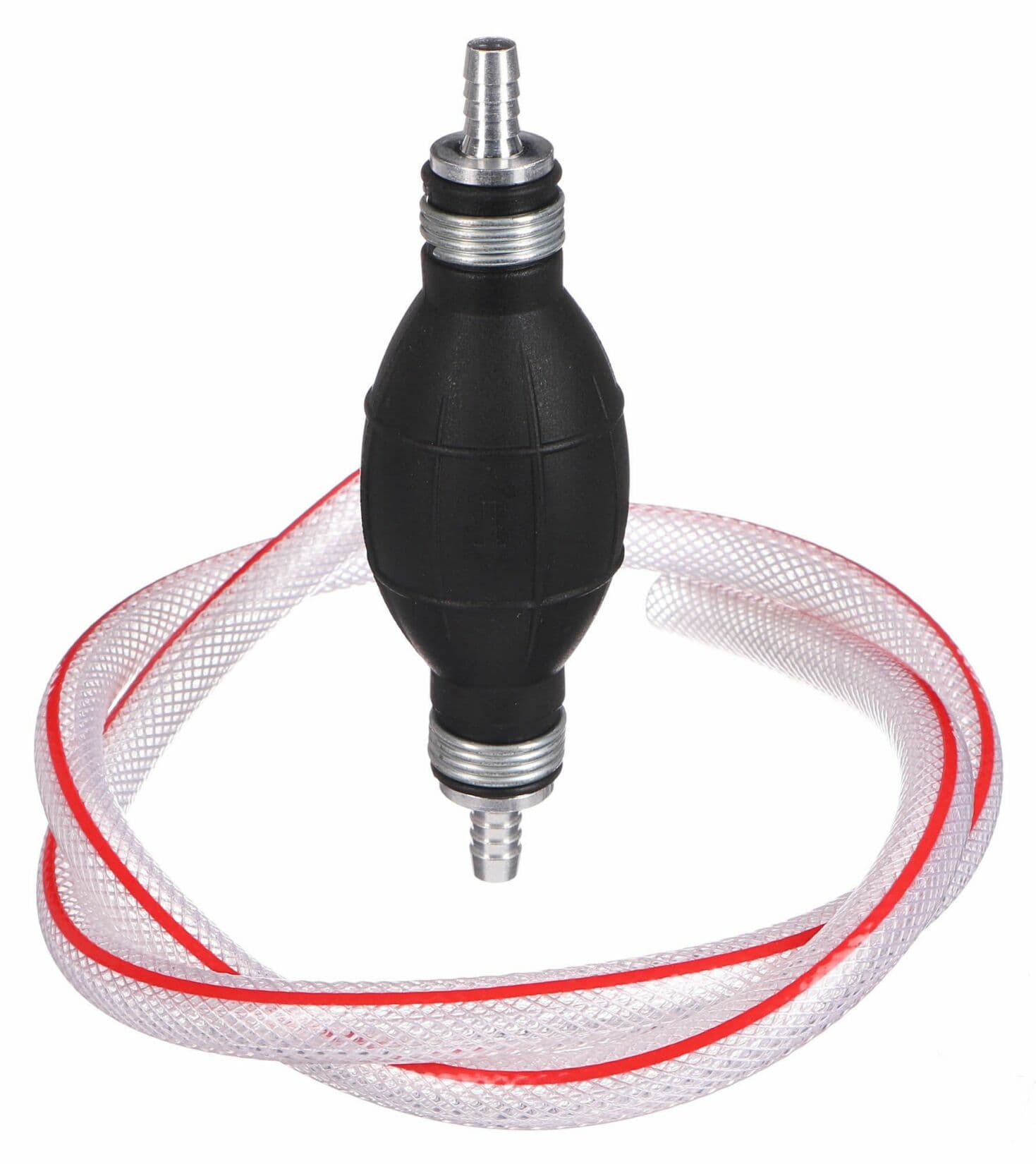 Ruční čerpadlo/přečerpávač na palivo MECHANIC MANUAL PUMP SET 10, 10 mm + 2x 1m hadice SIXTOL - náhled 3