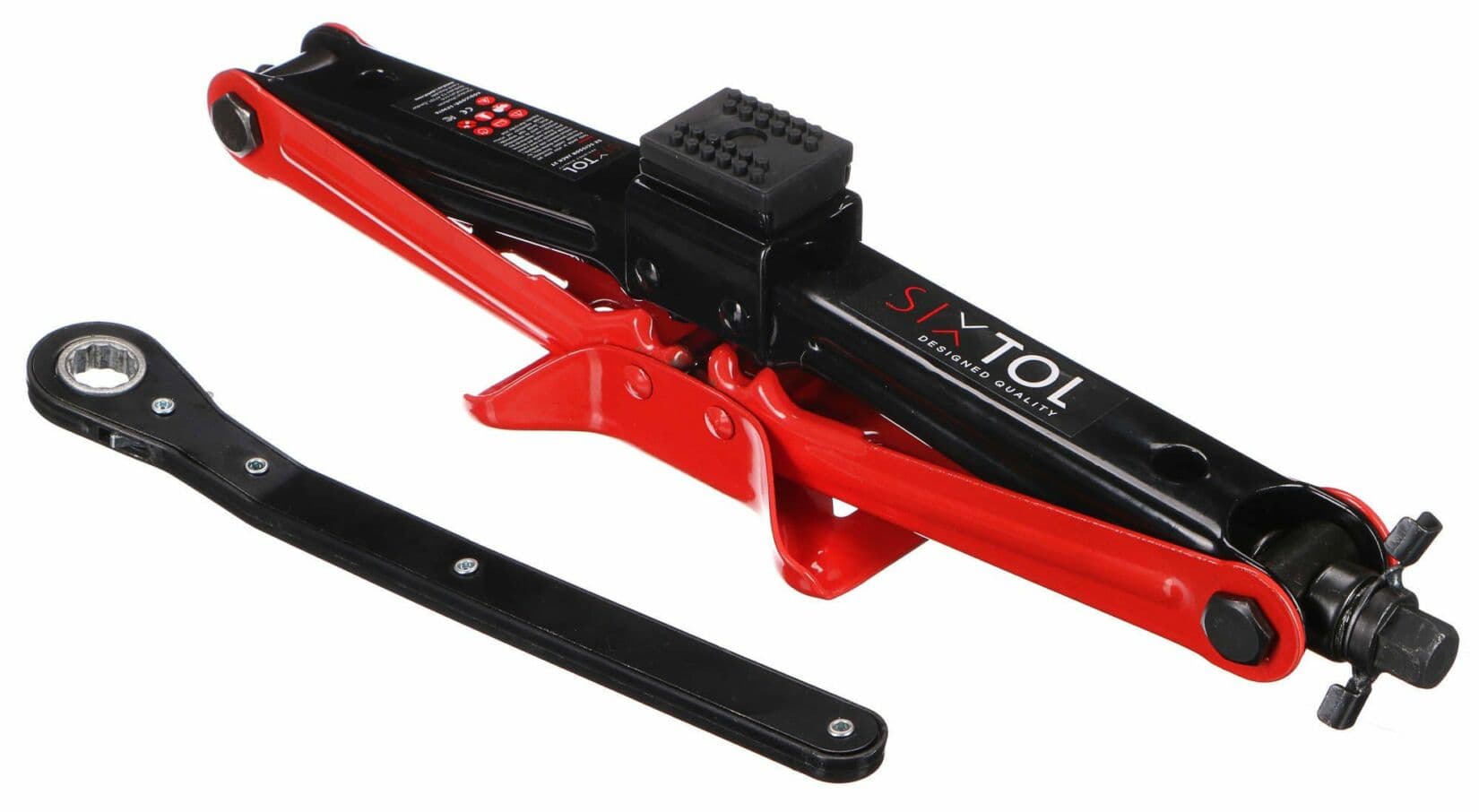 Nůžkový zvedák s ráčnou SX SCISSOR JACK 1,5T SIXTOL - náhled 2