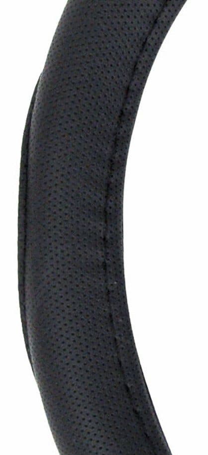 Potah volantu perforovaný UNI 35-37cm - černý - náhled 2