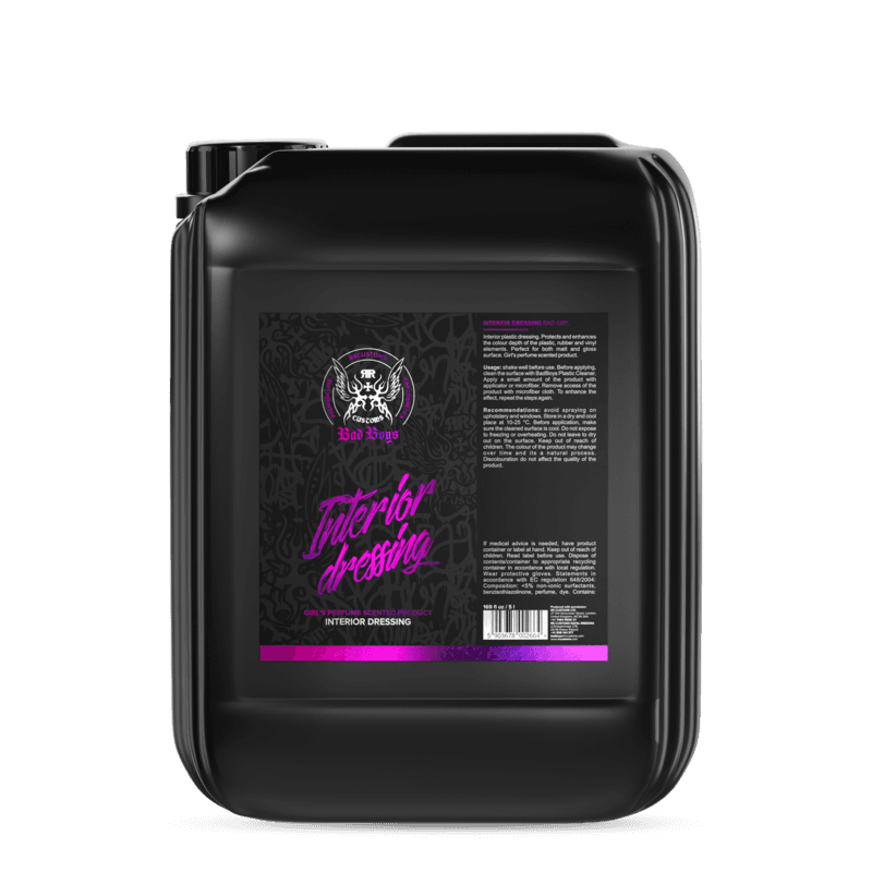 Bad Boys Interior Dressing Girls Parfume - Impregnace a vyživení interiérových plastů (5 l)
