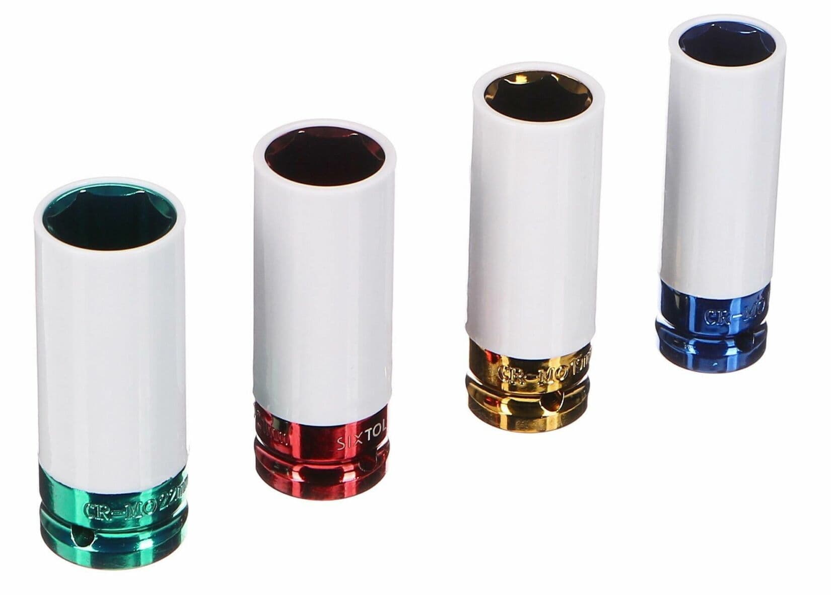 Rázové hlavice MECHANIC IMPACT 2, 1/2", 4ks SIXTOL - náhled 4