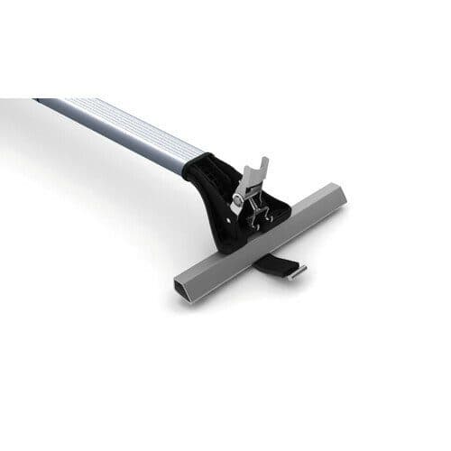Střešní nosiče NORDRIVE Snap Steel Rail S stříbrné - na podélníky - náhled 3