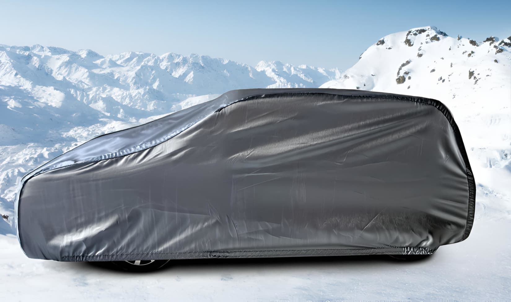 Ochranná plachta na auto CAR COVER BASIC SUV XL SIXTOL - náhled 3