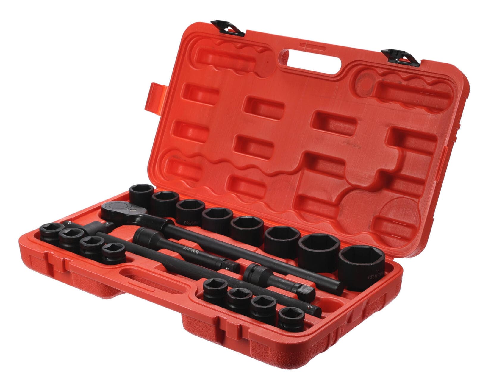 Sada nástrčných hlavic s ráčnou MECHANIC WRENCH SET 2, heavy-duty, 21 ks SIXTOL