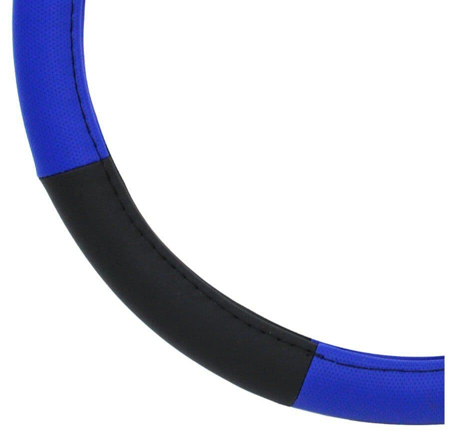 Potah volantu černo/modrý UNI 37-39cm - náhled 2