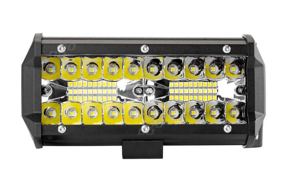 LED pracovní světlo 40 LED 9-36V 120W 3200lm 170x74mm - náhled 4