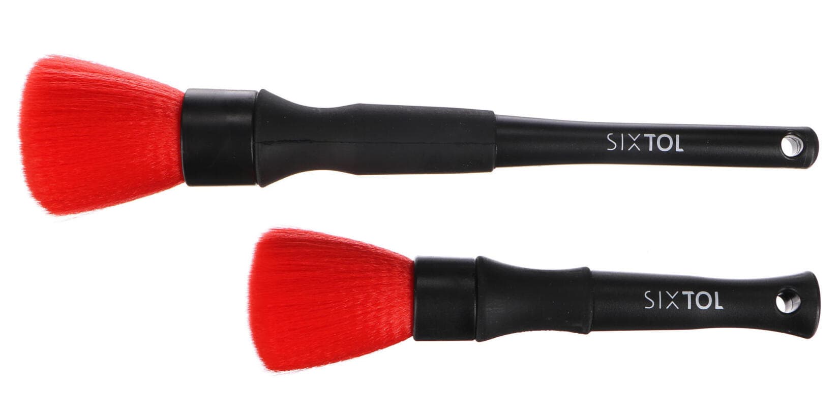 Sada precizních štětců pro čištění auta CAR DETAILING BRUSH 2 BASIC, 2ks SIXTOL - náhled 2