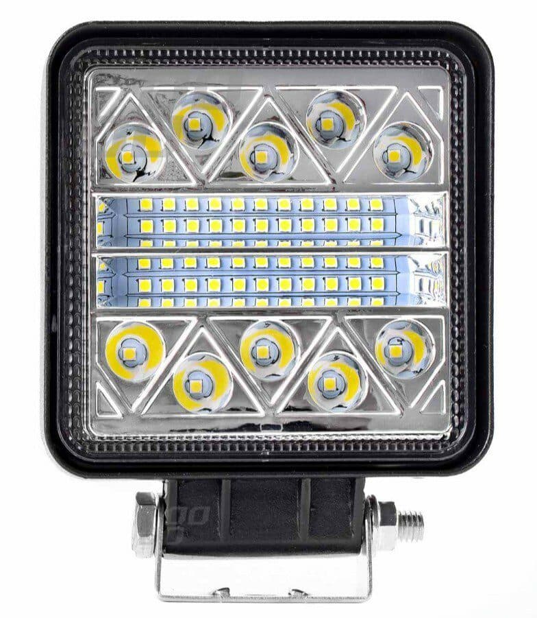 LED pracovní světlo 26 LED 9-36V 2080lm 110x110mm - náhled 3