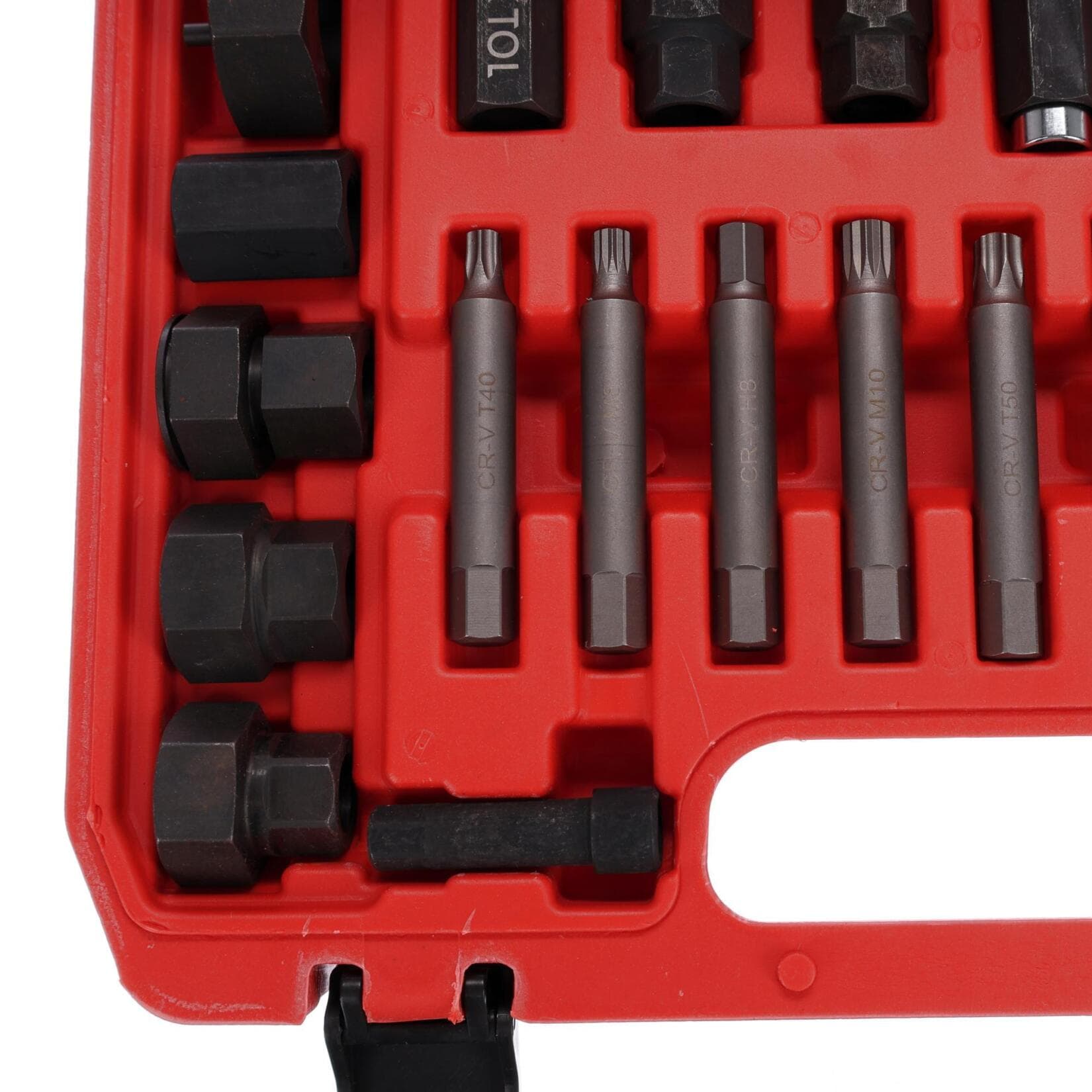 Sada na montáž a demontáž řemenic alternátoru MECHANIC PULLEY SET 4, 30 ks SIXTOL - náhled 5