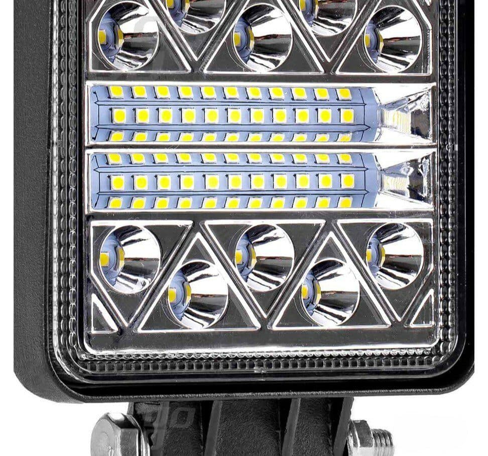 LED pracovní světlo 26 LED 9-36V 2080lm 110x110mm - náhled 4