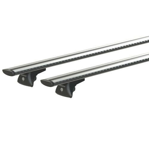 Střešní nosiče NORDRIVE SILENZIO L 128 cm stříbrné - na integrované podélníky - náhled 3