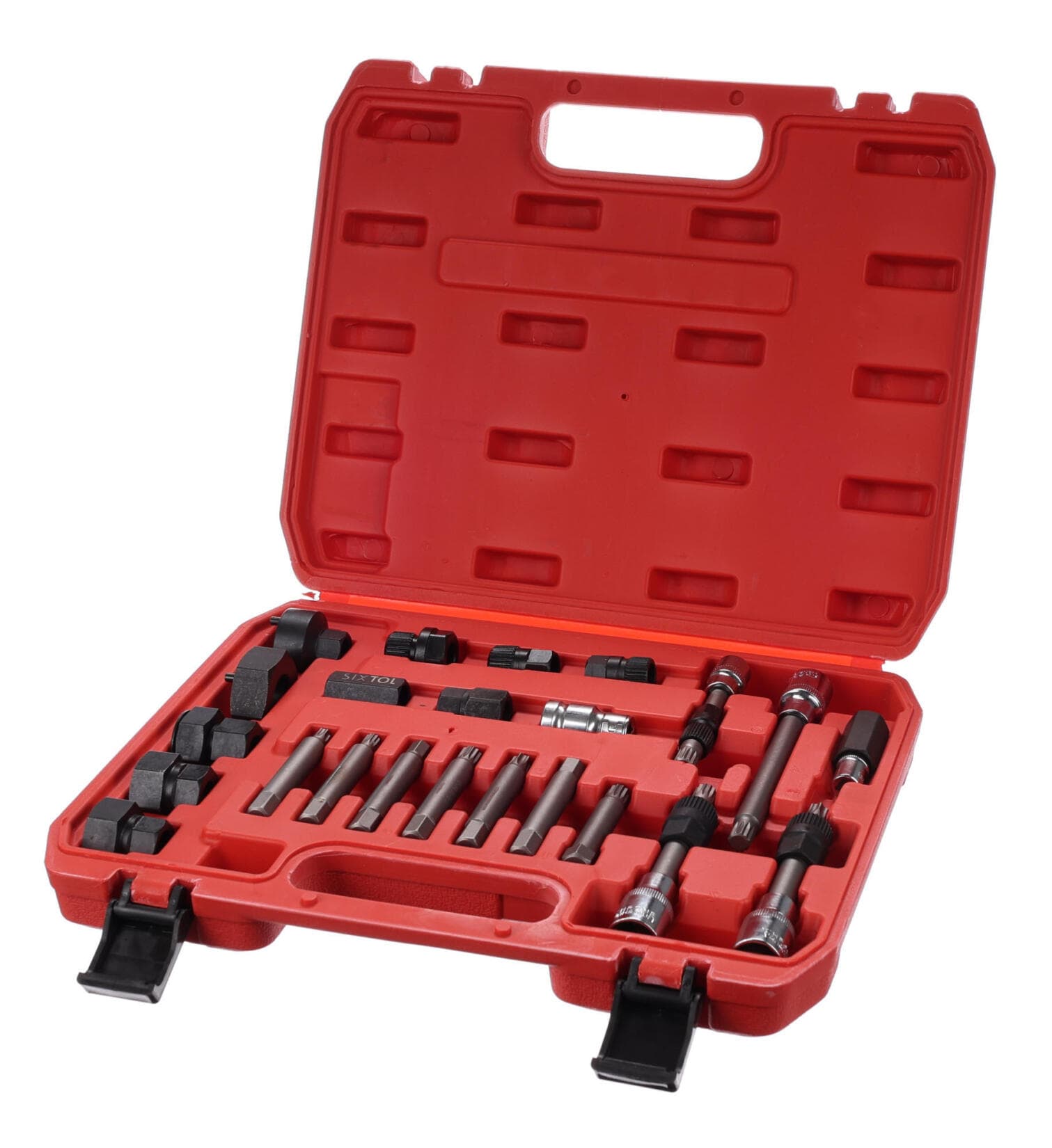 Sada na montáž a demontáž řemenic alternátoru MECHANIC PULLEY SET 3, 24 ks SIXTOL - náhled 2