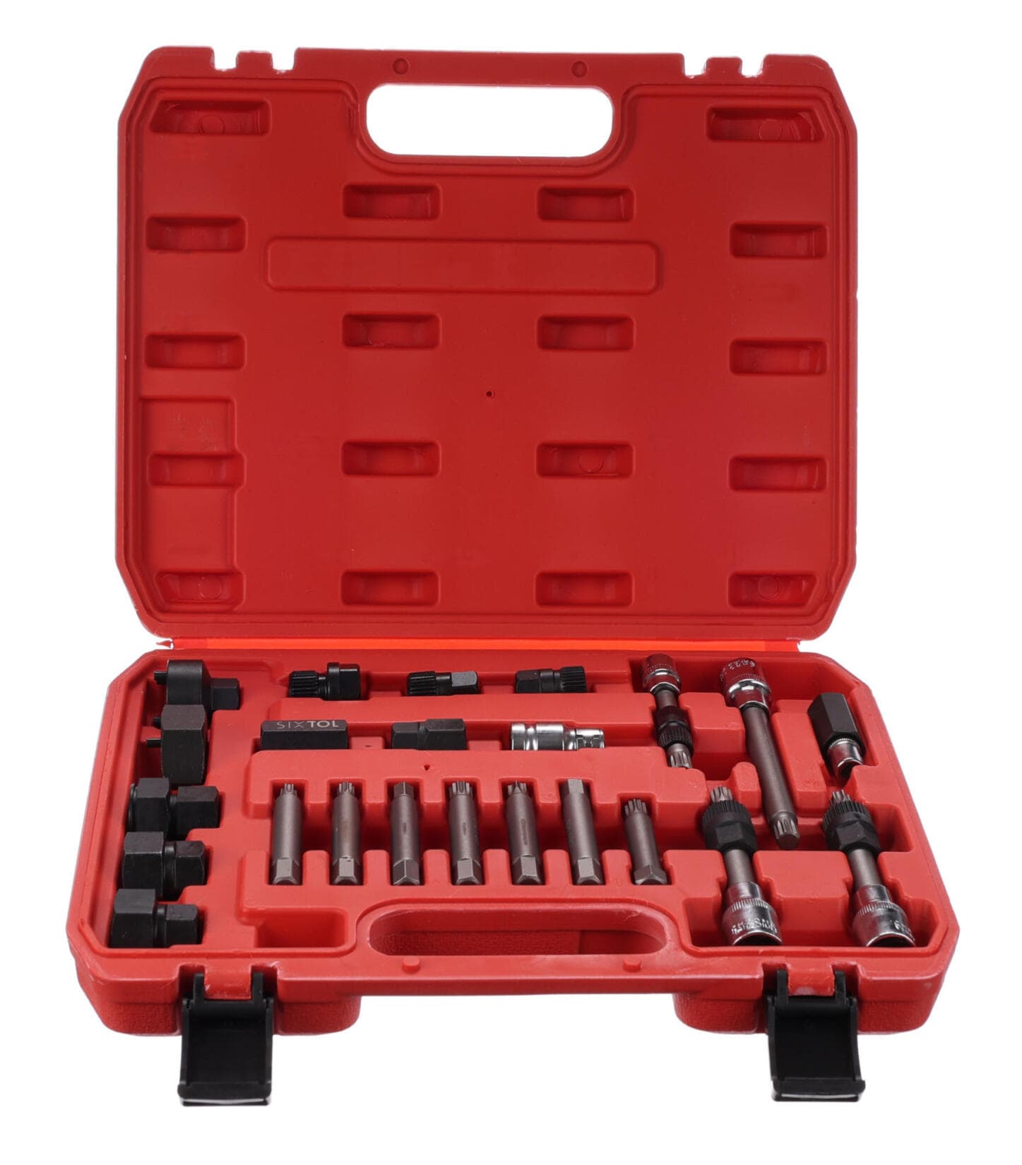 Sada na montáž a demontáž řemenic alternátoru MECHANIC PULLEY SET 3, 24 ks SIXTOL