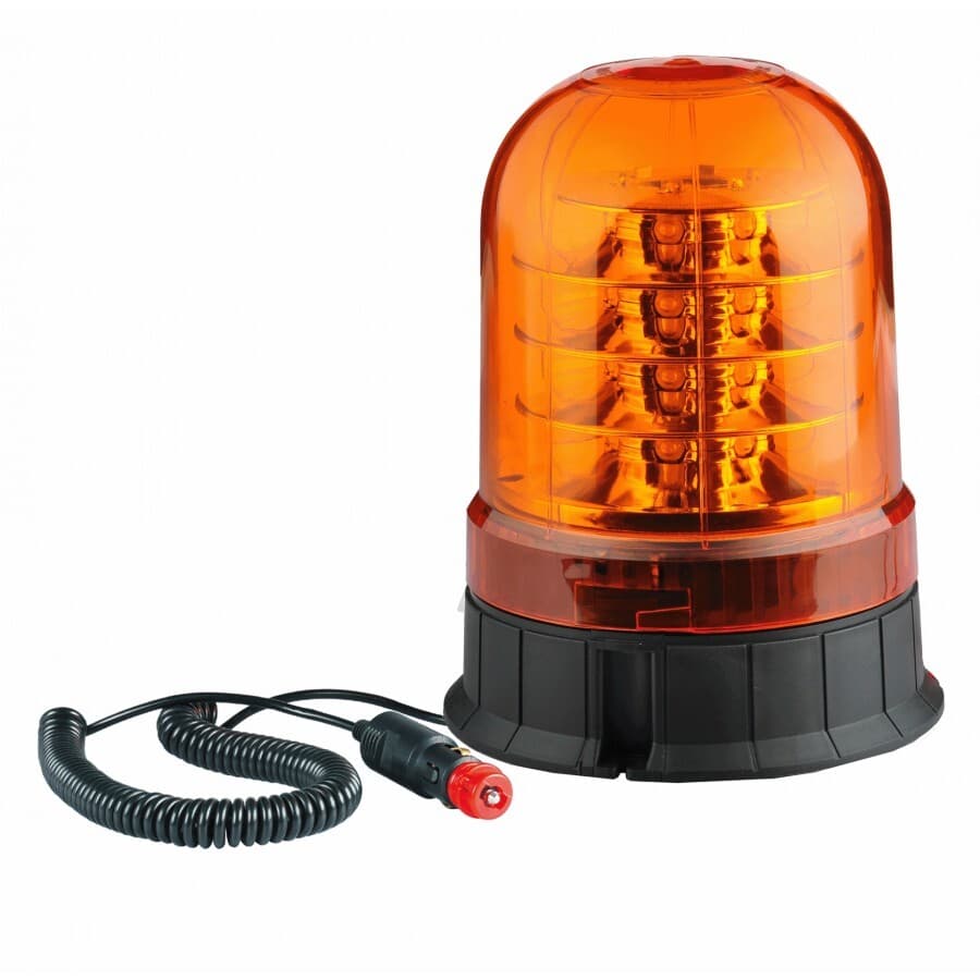 PROFI LED maják oranžový 12-24V 24LED 38W magnet, ECE R65 200x140 mm - náhled 2