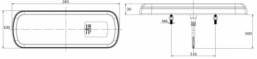 LED zadní světlo, dynamická směrovka, 12/24V - L1830 - náhled 4