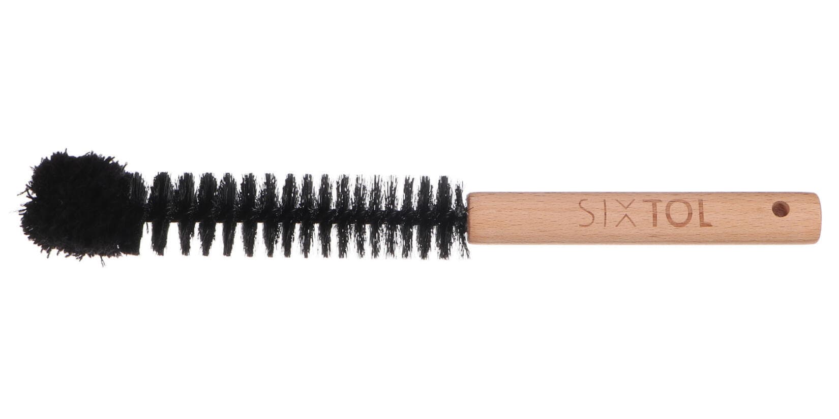 Úzký kartáč pro detailní čištění jízdního kola CAR DETAILING WOOD BRUSH 3 SIXTOL - náhled 2