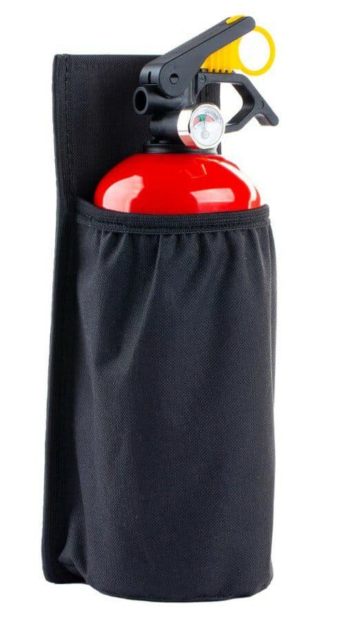 Držák hasícího přístroje 1 kg do auta na suchý zip - náhled 2