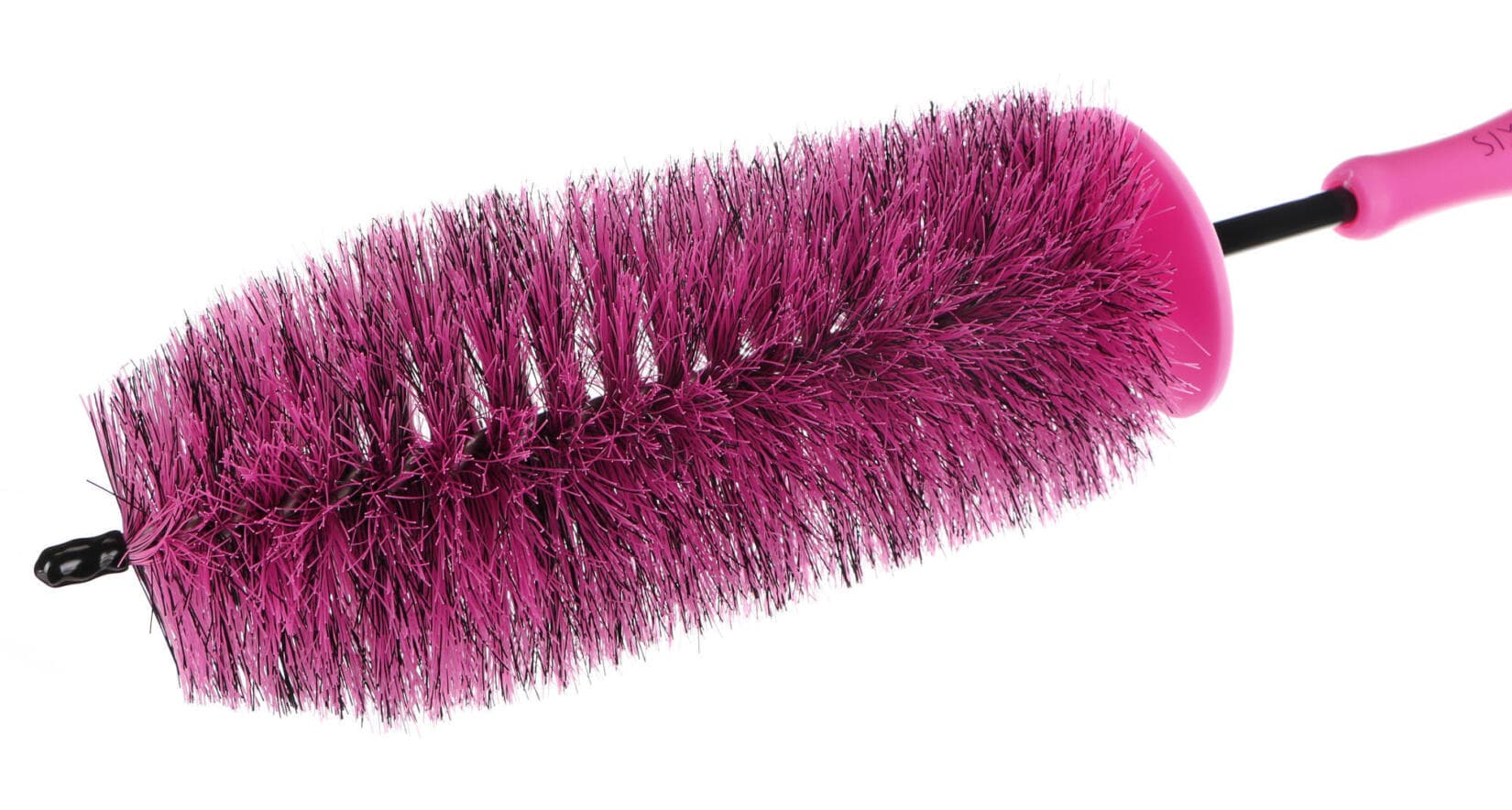 Kartáč na čištění ráfků kol auta CAR DETAILING TIRE BRUSH PINK SIXTOL - náhled 5