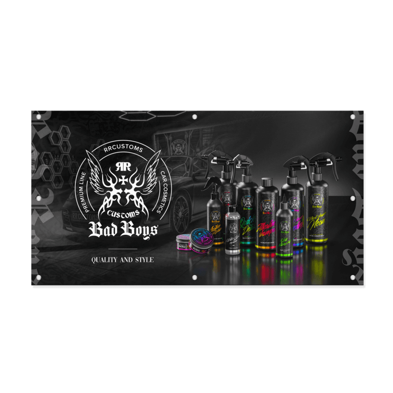 Bad Boys Garage Banner 79cm x 150cm - náhled 3