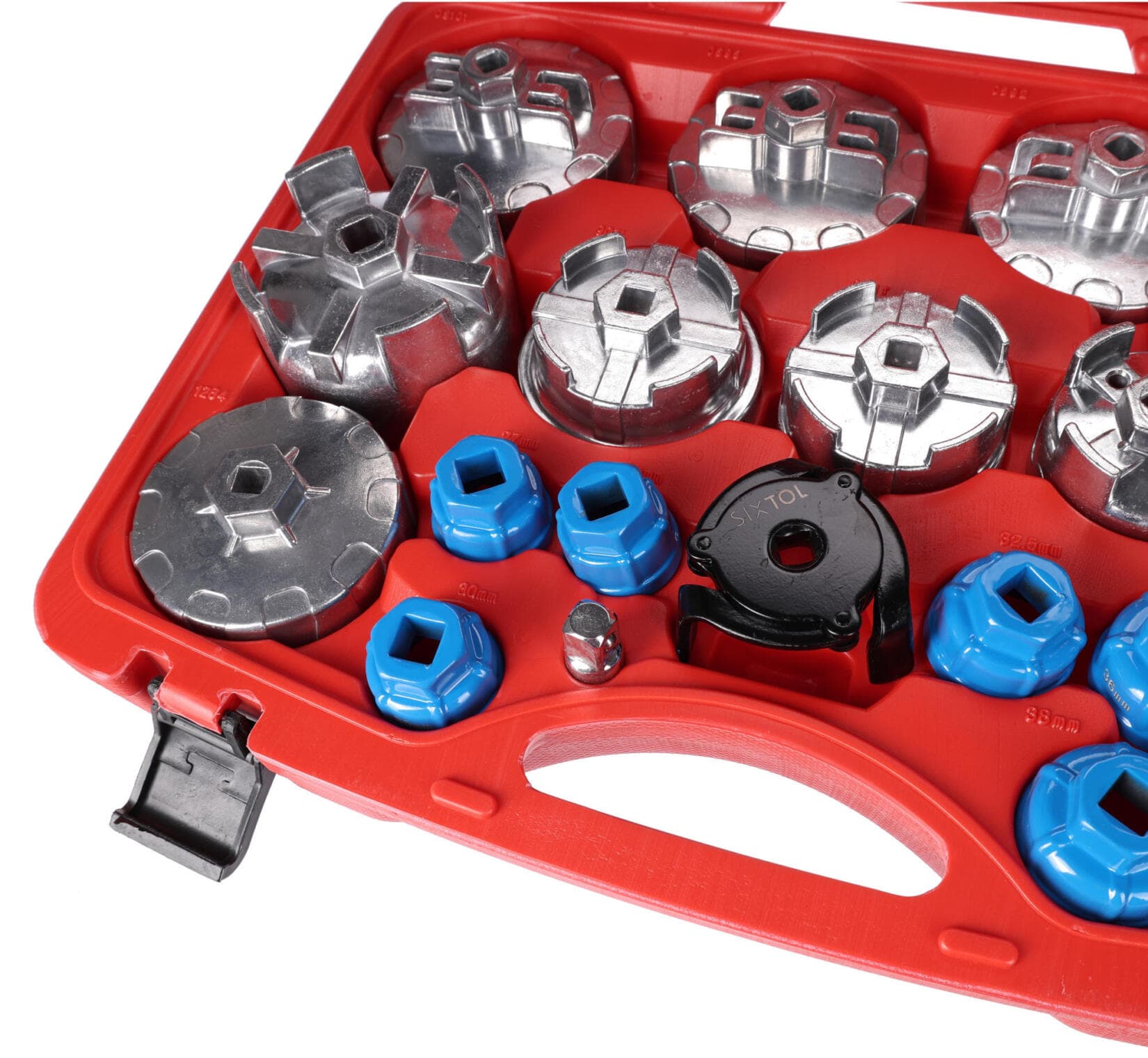 Sada na demontáž olejových filtrů MECHANIC OIL WRENCH 19, 19 ks SIXTOL - náhled 3