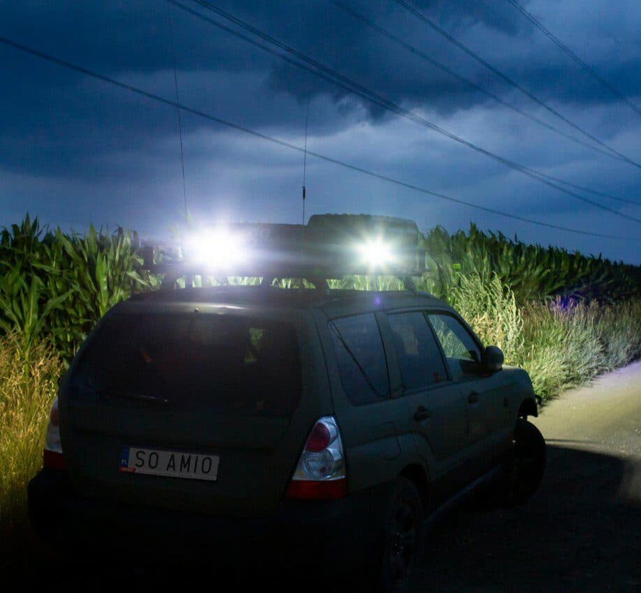 LED pracovní světlo 26 LED 9-36V 2080lm 110x110mm - náhled 2
