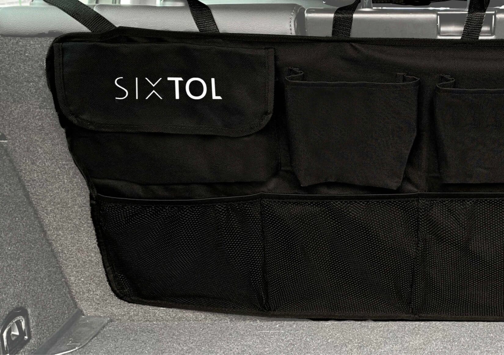 Organizér na sedadla do auta CAR POCKETS, 8 kapes SIXTOL - náhled 3