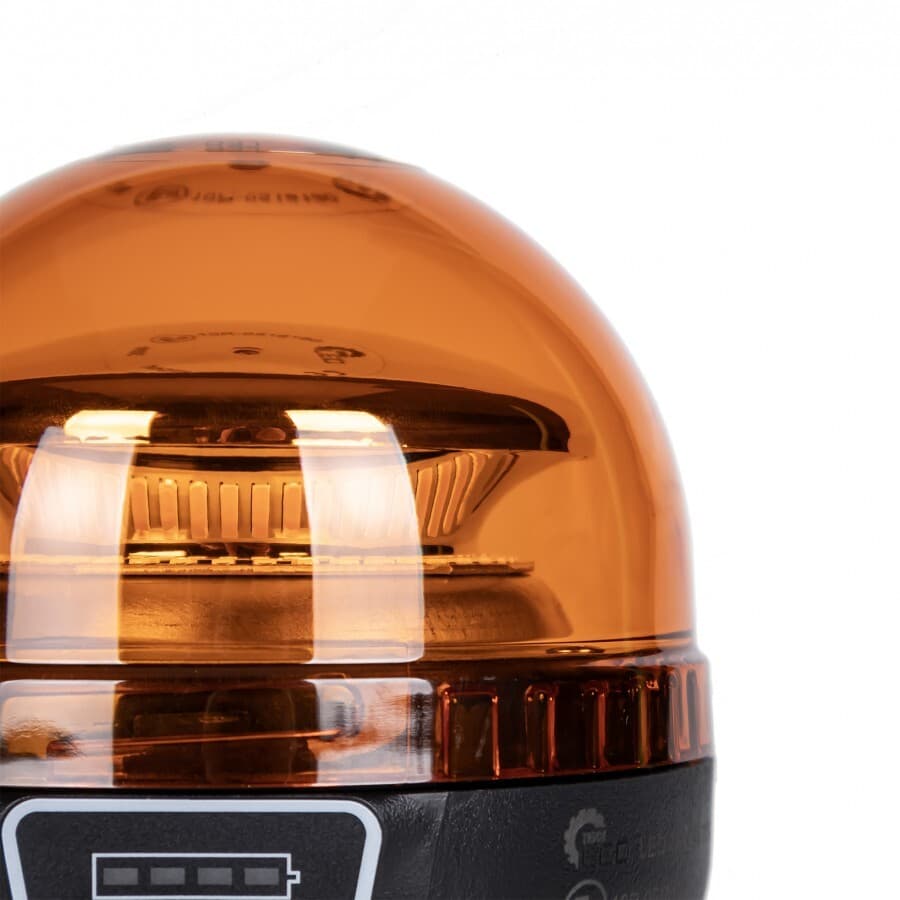 PROFI LED maják s dálkovým ovladačem 12-24V 45LED, oranžový, ECE R10, IP65 - náhled 5