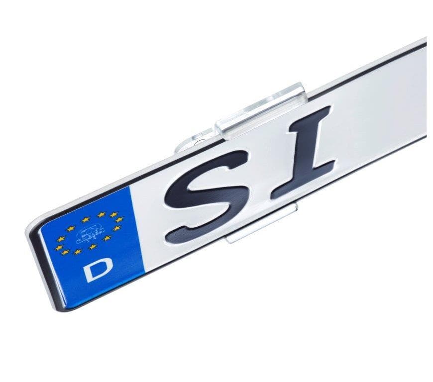 Držák SPZ "Simple Fix"čirý 110mm - 4ks - náhled 3