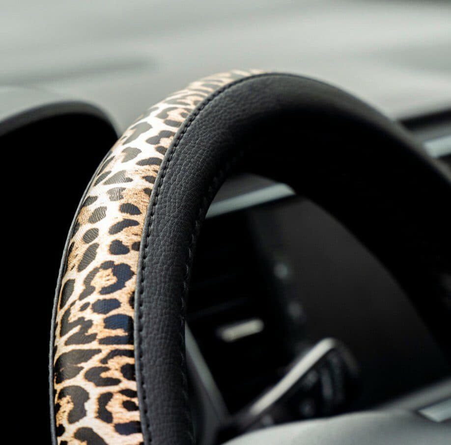 Potah volantu Leopard UNI 37-39cm - náhled 4