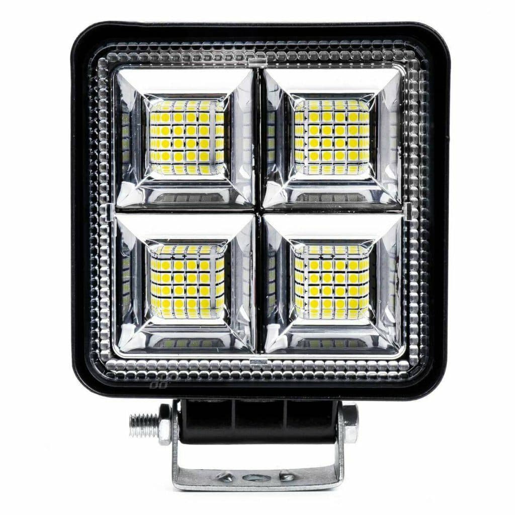 LED pracovní světlo 9-36V 192W 7200lm 110x110x35mm - náhled 3