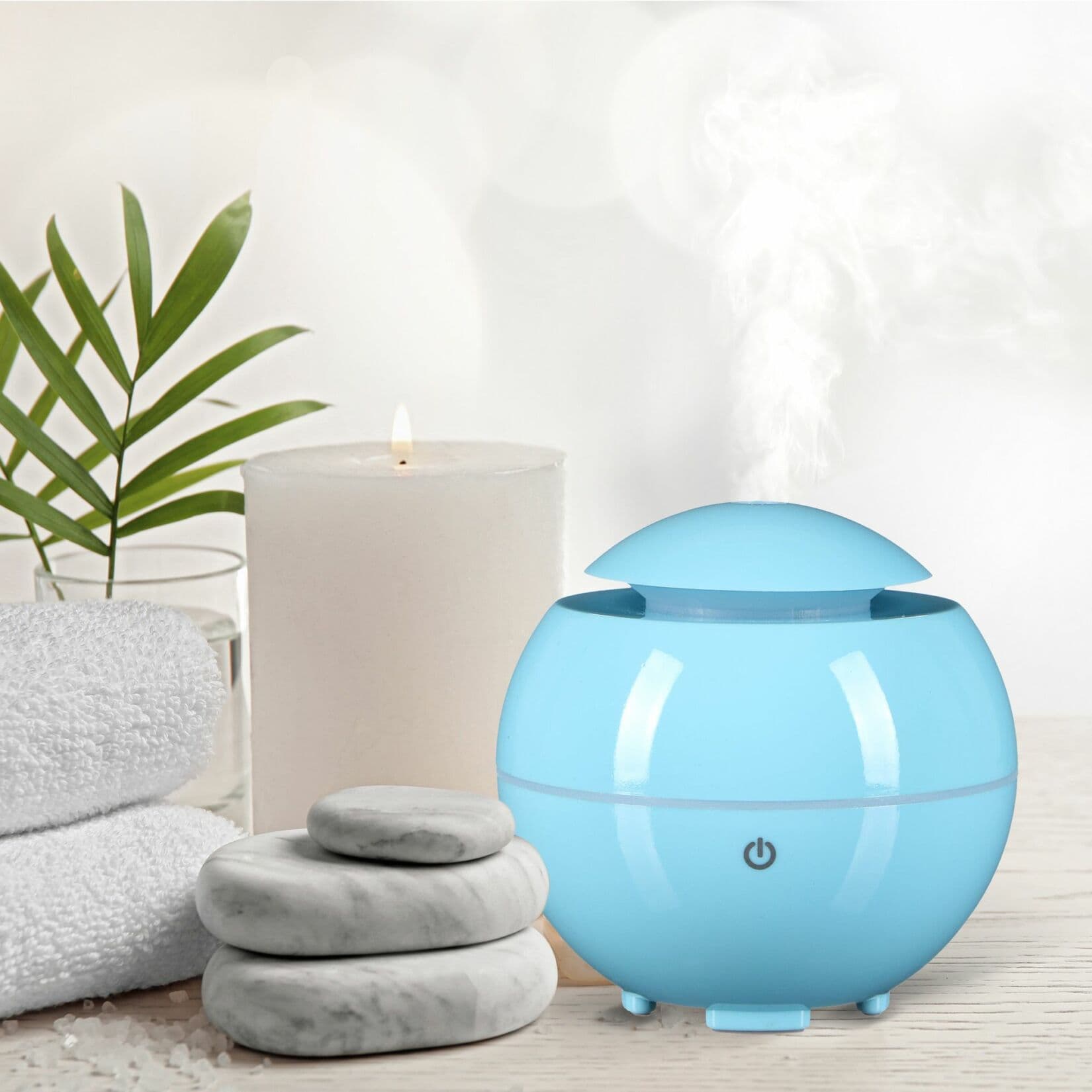Aroma difuzer Globe modrý lesk 150ml SIXTOL - náhled 4