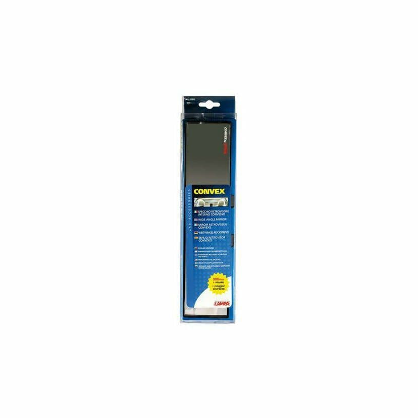 Zrcátko panoramatické širokoúhlé do auta  30x6,5 cm LAMPA - náhled 5