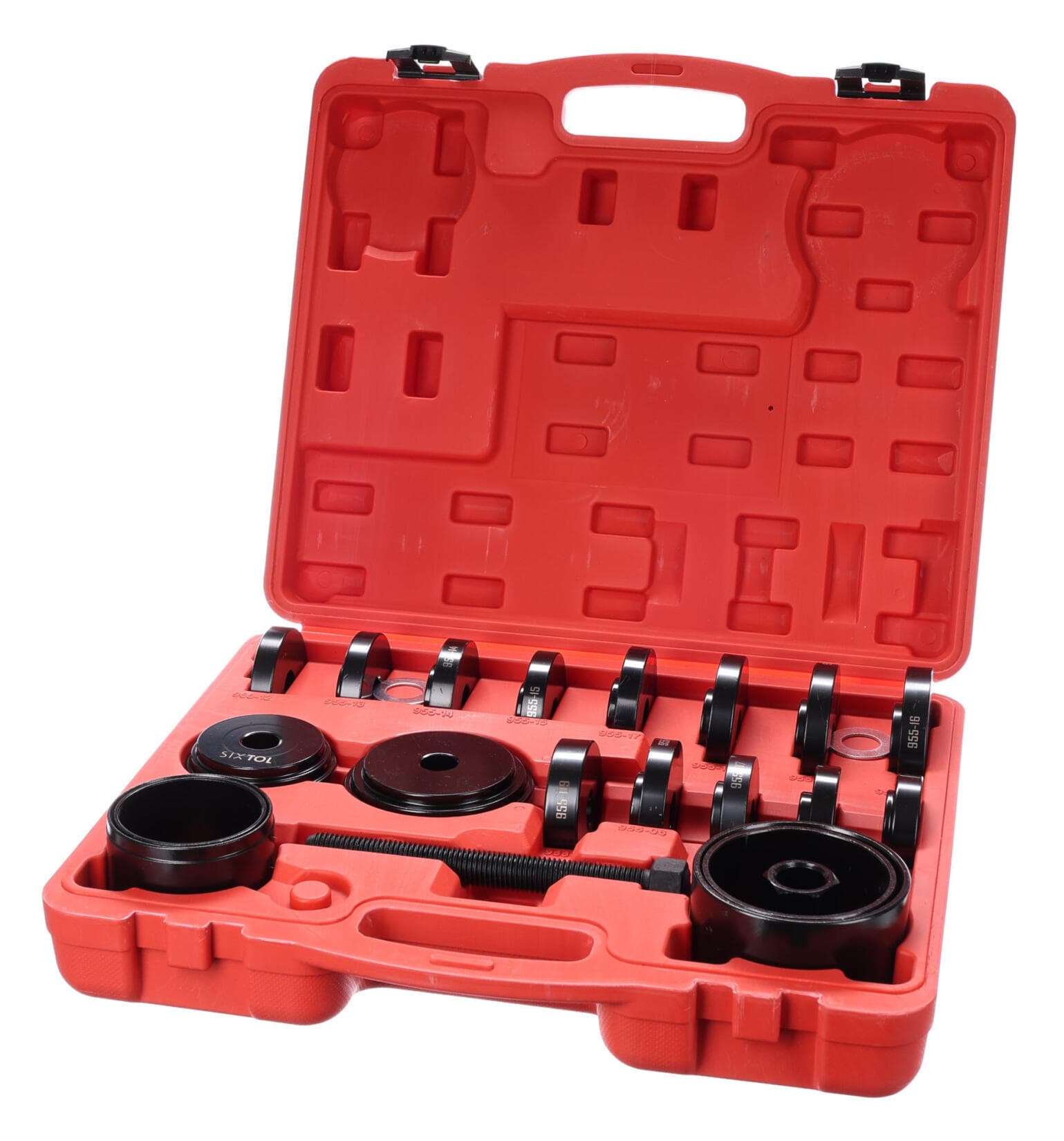 Sada na montáž a demontáž ložisek přední nápravy MECHANIC BEARING PULLER 3, 23 ks SIXTOL - náhled 2