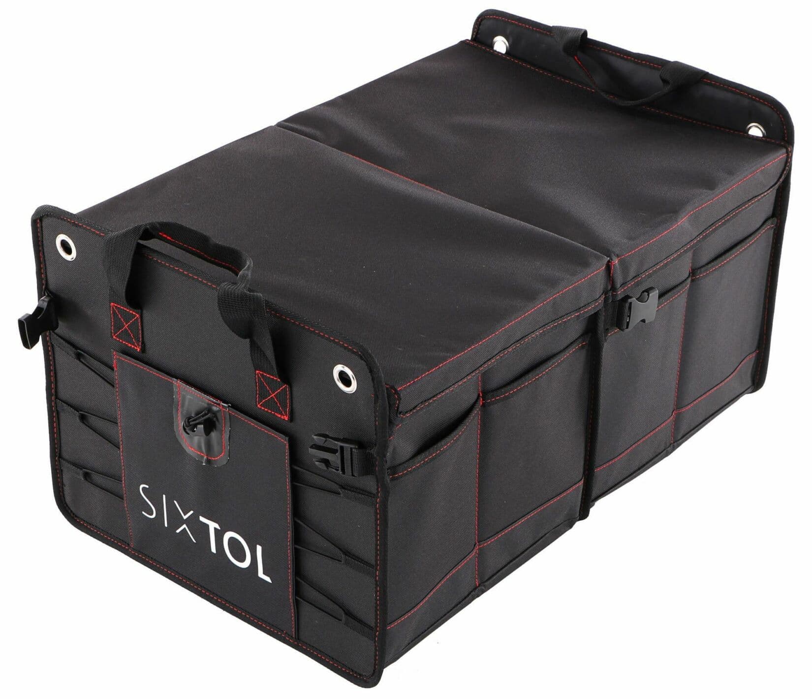 Organizér do kufru auta CAR COMPACT 14 PRO, 14 přihrádek, skládací, s víkem SIXTOL - náhled 2
