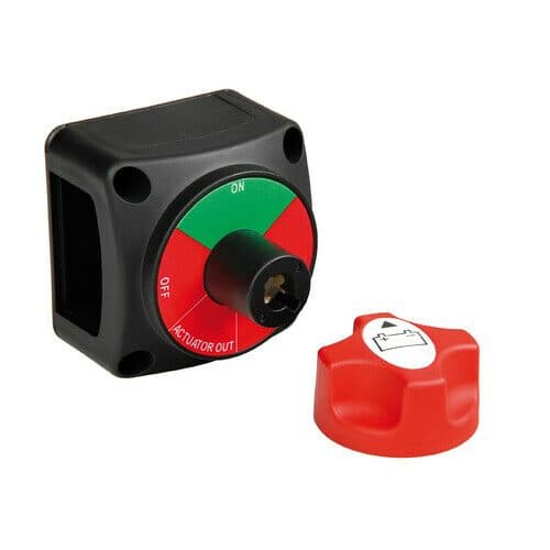 Odpojovač baterie 300A, 12/50V, odnímatelná klička - náhled 2