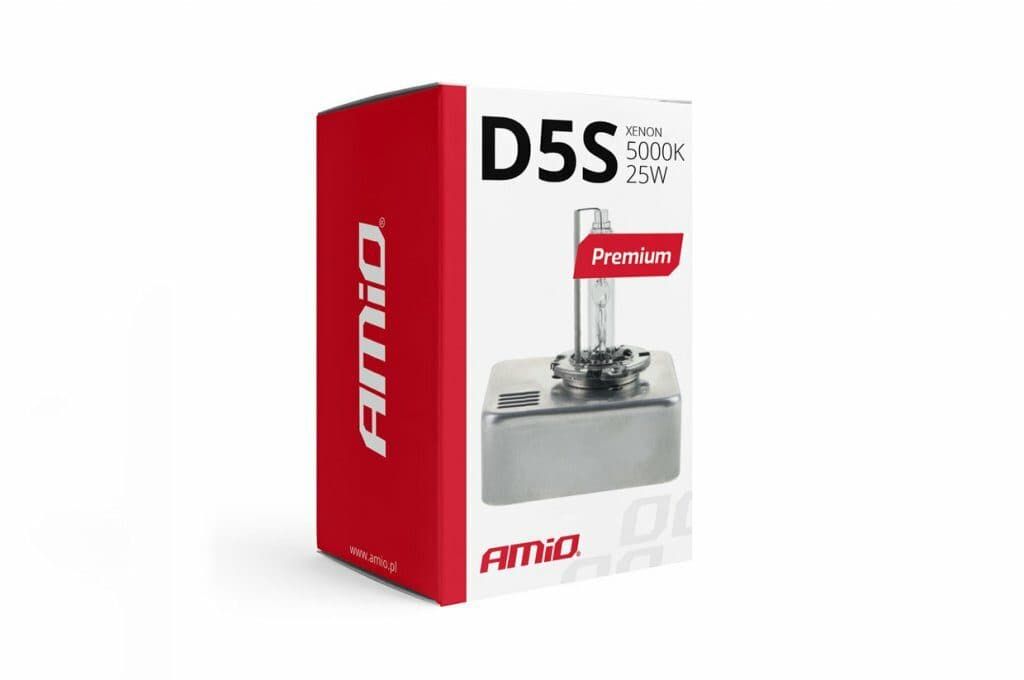 HID xenonová výbojka AMIO D5S 5000K Premium - náhled 2