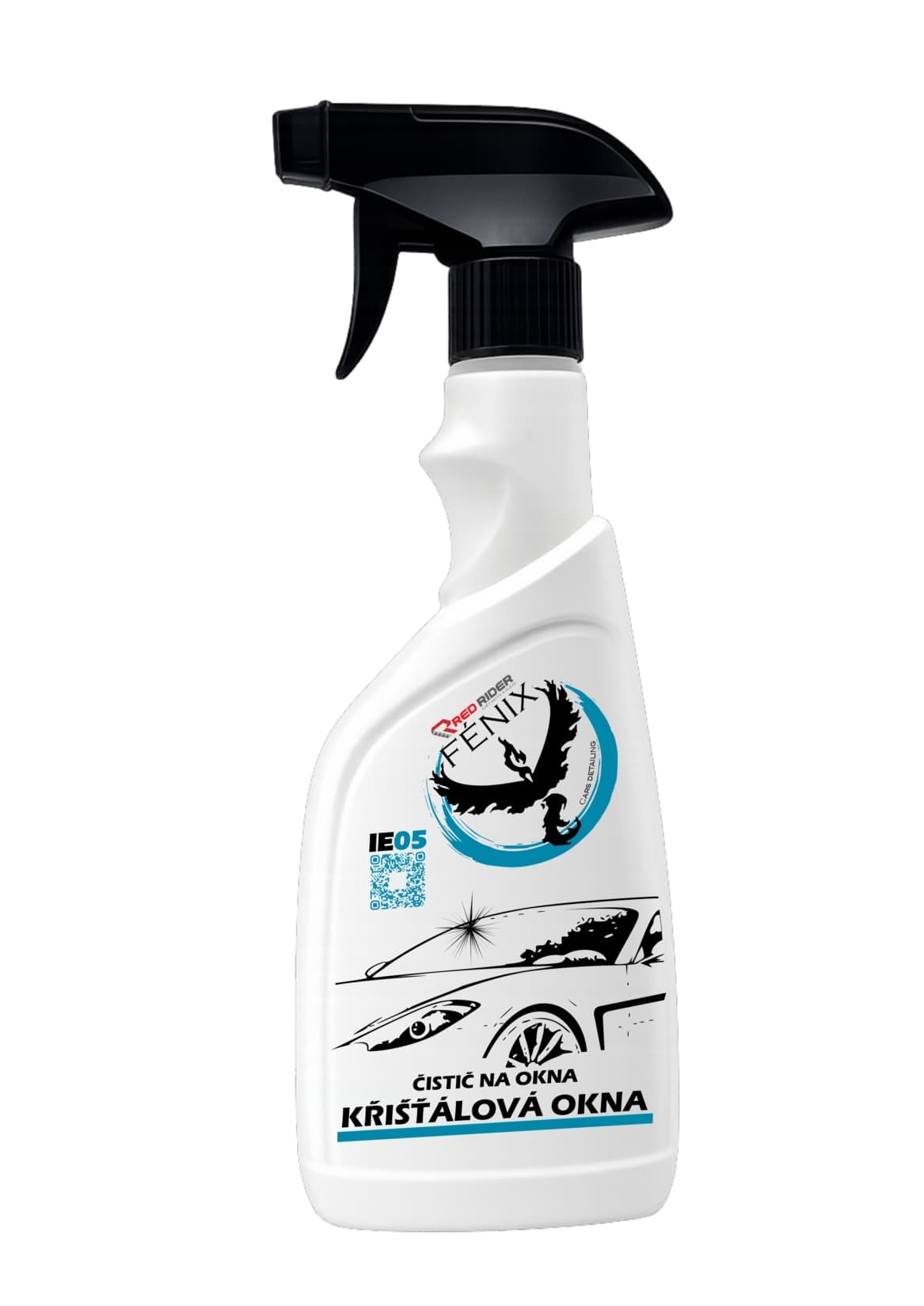 RED RIDER FÉNIX Čistič na okna - křišťálová okna (500 ml)