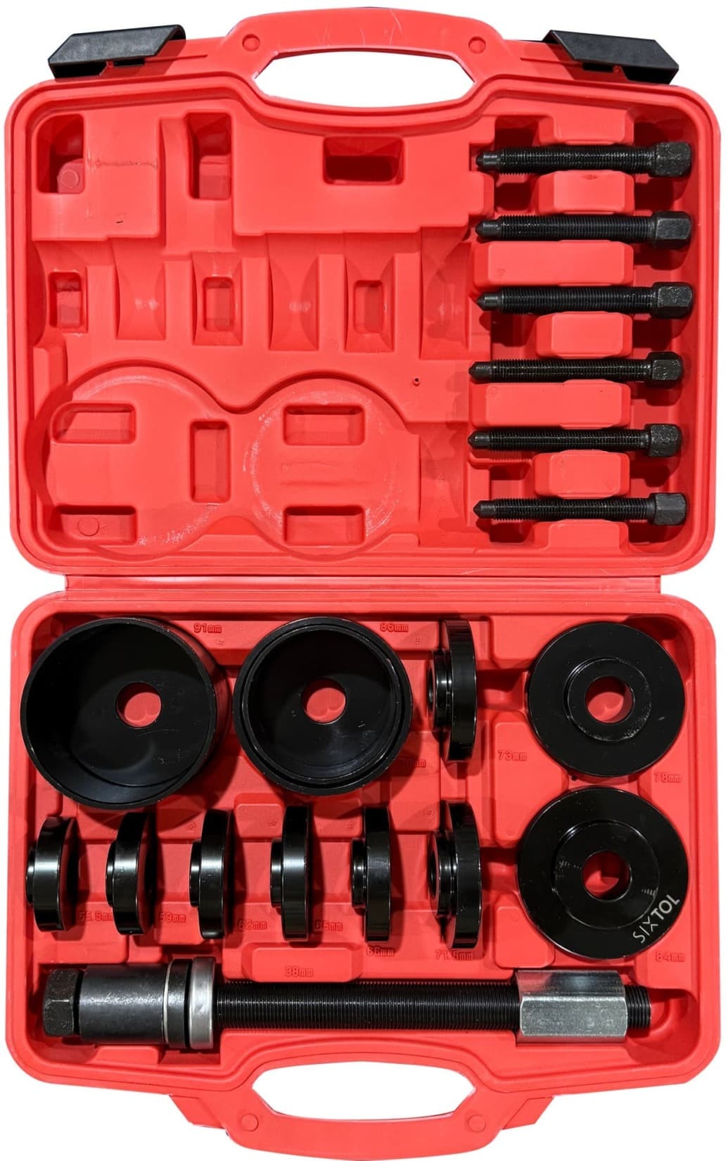 Sada na demontáž ložisek kol MECHANIC BEARING PULLER 8, 19 ks SIXTOL - náhled 2