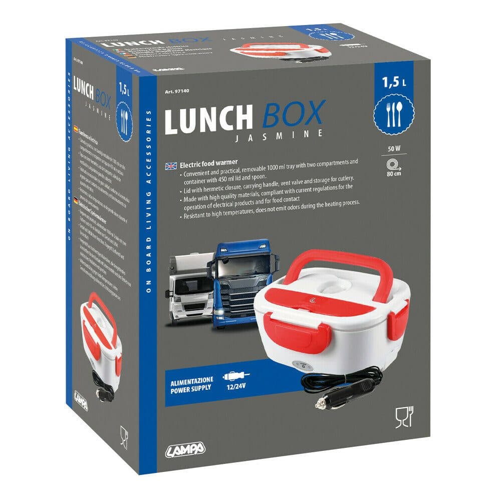 Elektrický jídelní box - 1,5 L - 12/24V - 50W LAMPA - náhled 5