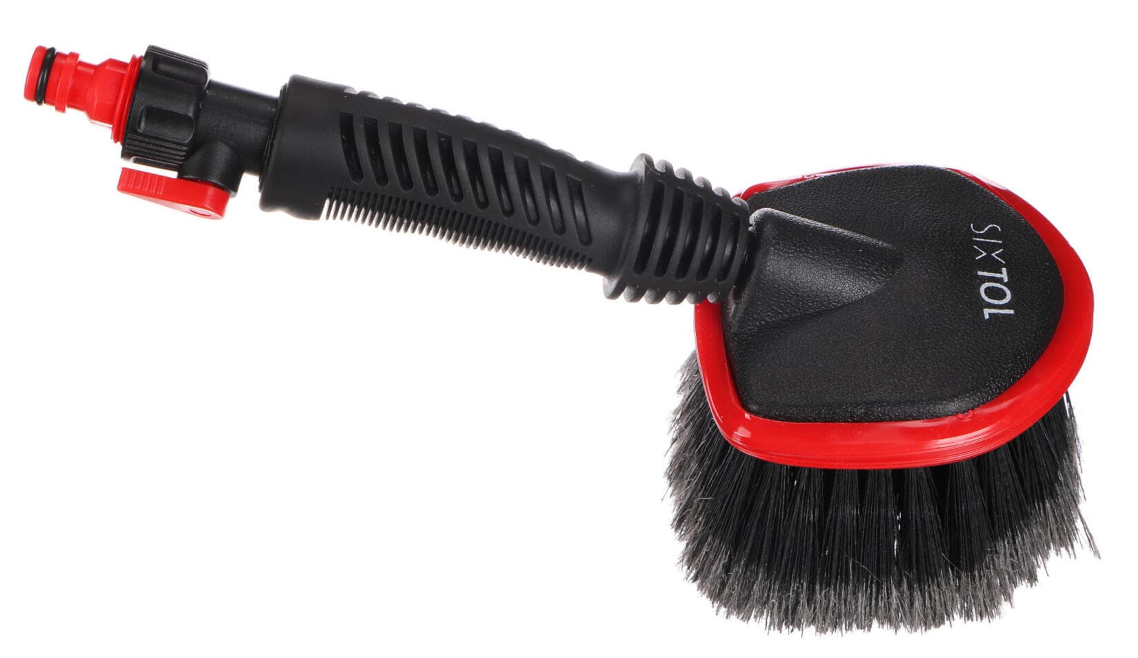 Krátký průtokový kartáč na mytí auta CAR DETAILING WASH BRUSH 2 SIXTOL - náhled 3