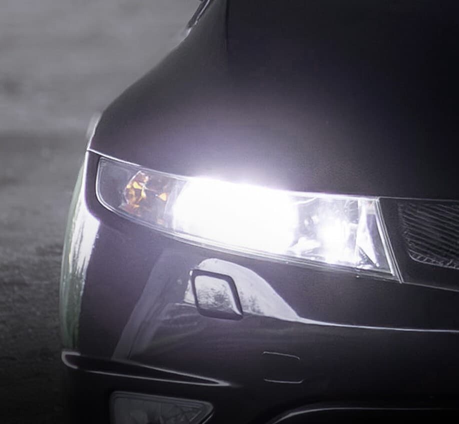 LED autožárovky F25 PRO BLACK H4 H19 bílá Canbus, 12/24V, 70W, 5540 lm - 2 ks - náhled 4