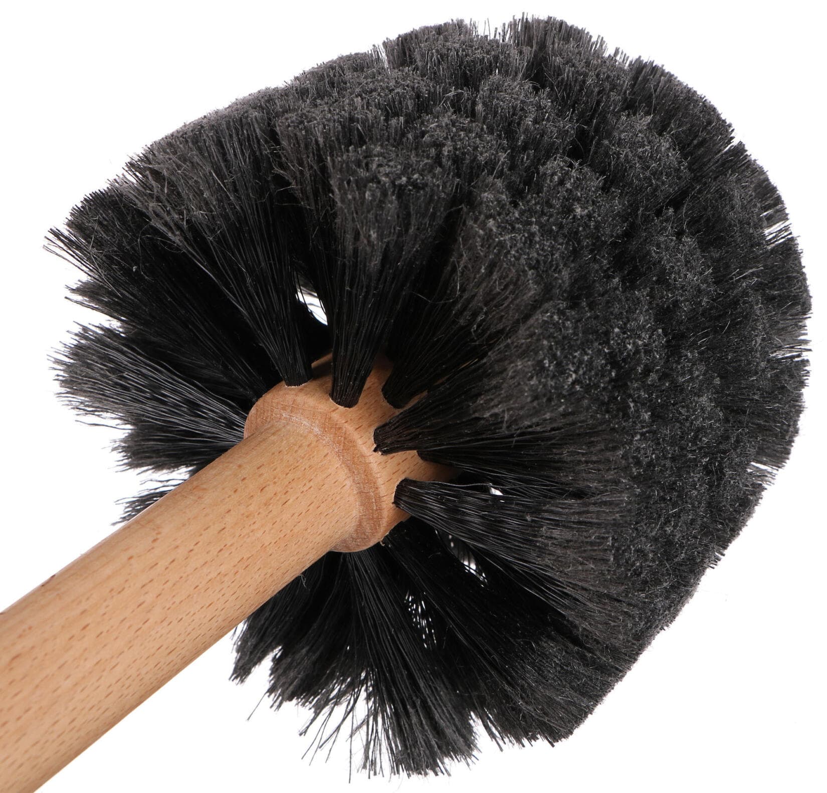 Kulatý kartáč pro čištění těla jízdního kola nebo motorky CAR DETAILING WOOD BRUSH 1 SIXTOL - náhled 5