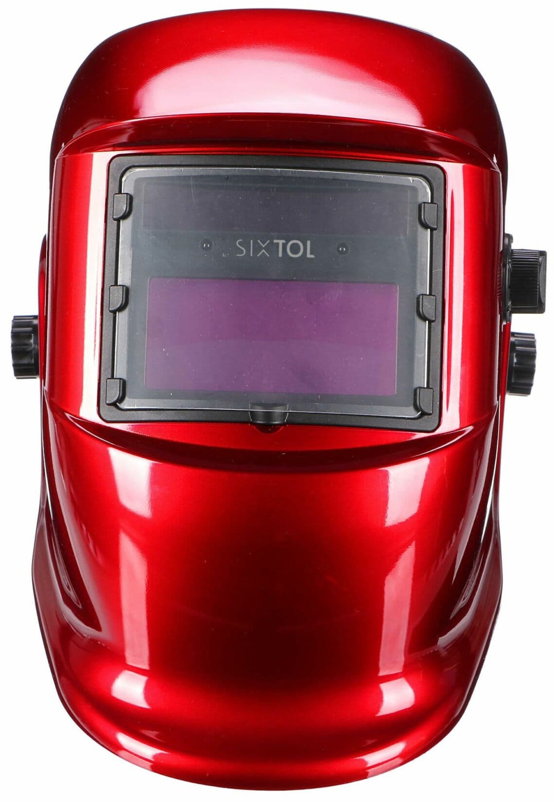 Svářecí kukla samostmívací WELDING MASK 2, červená SIXTOL - náhled 2