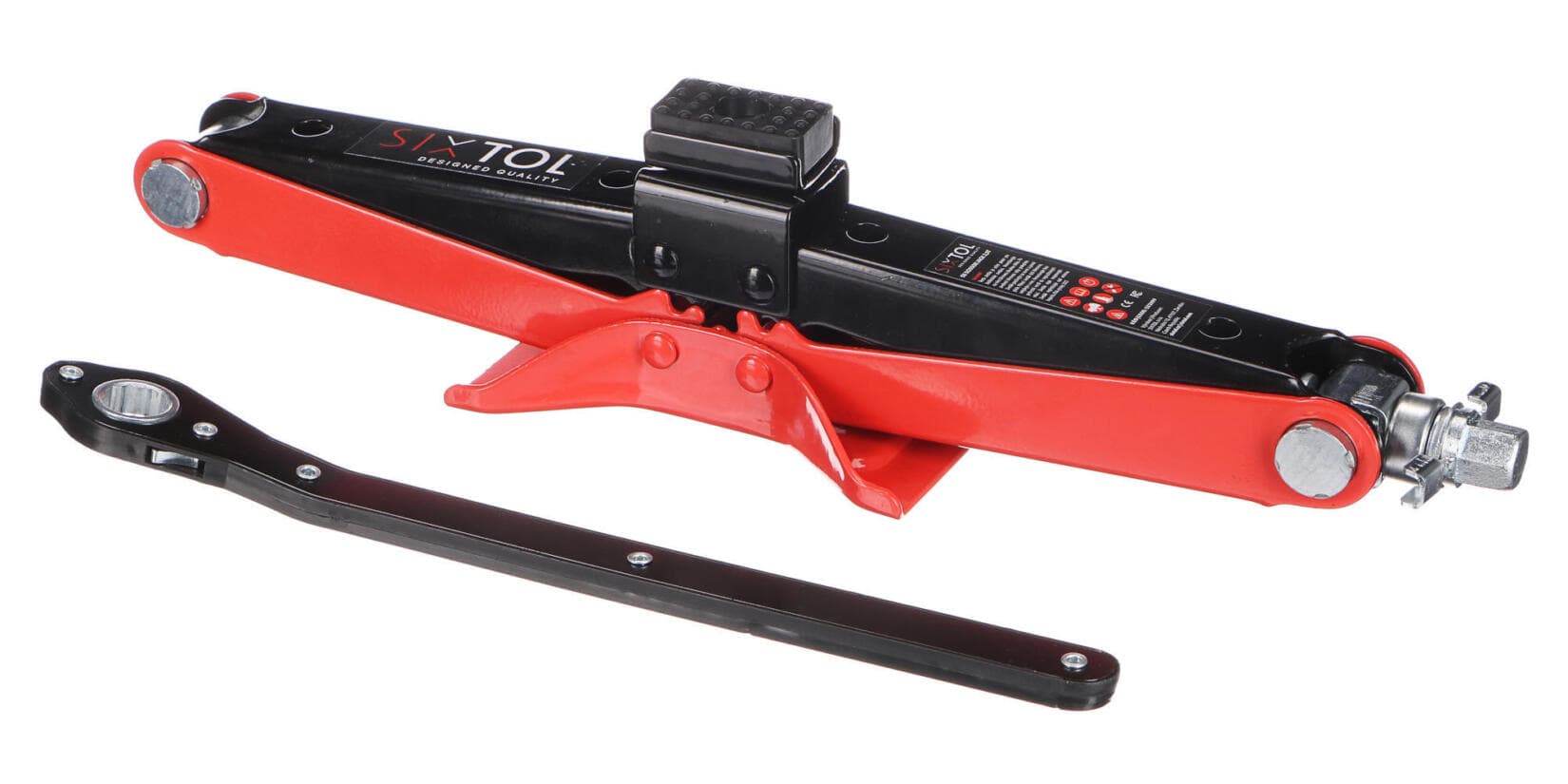 Nůžkový zvedák s ráčnou SX SCISSOR JACK 2,5T SIXTOL - náhled 2