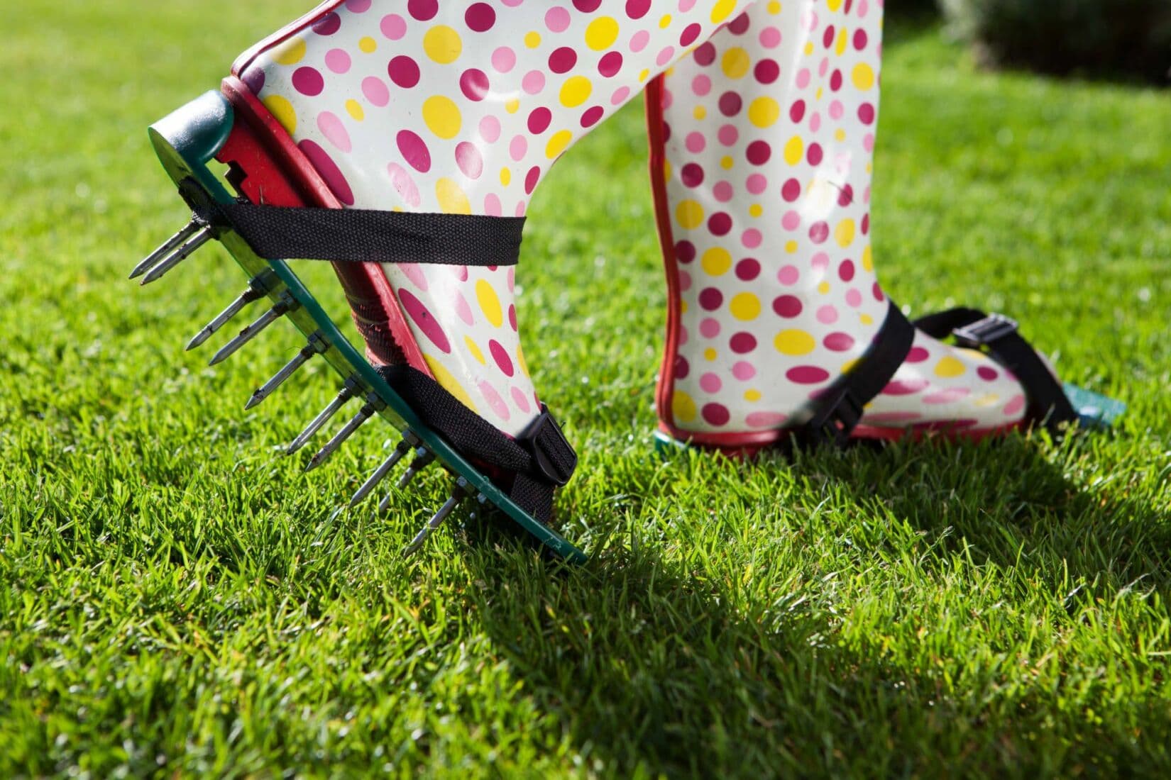 Provzdušňovač trávníku na obuv GRASS AIR SIXTOL - náhled 5