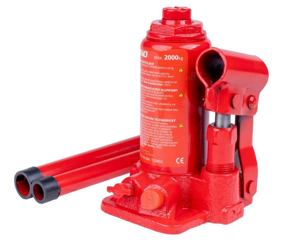 Hydraulický zvedák teleskopický - 2T / 148 - 278 mm