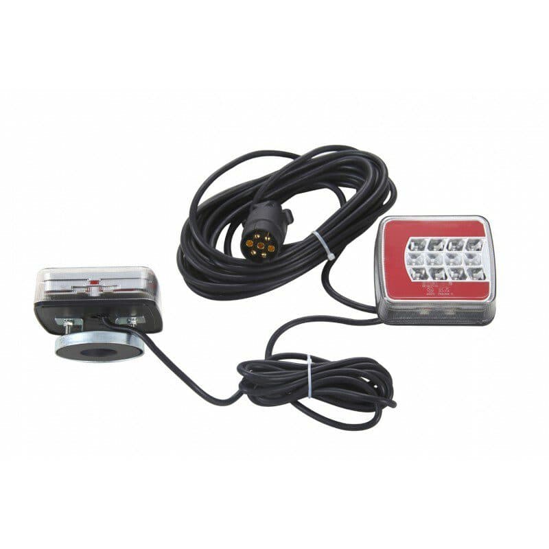 Sdružená LED světla magnetická s kabelem 7,5m 7pin - náhled 2